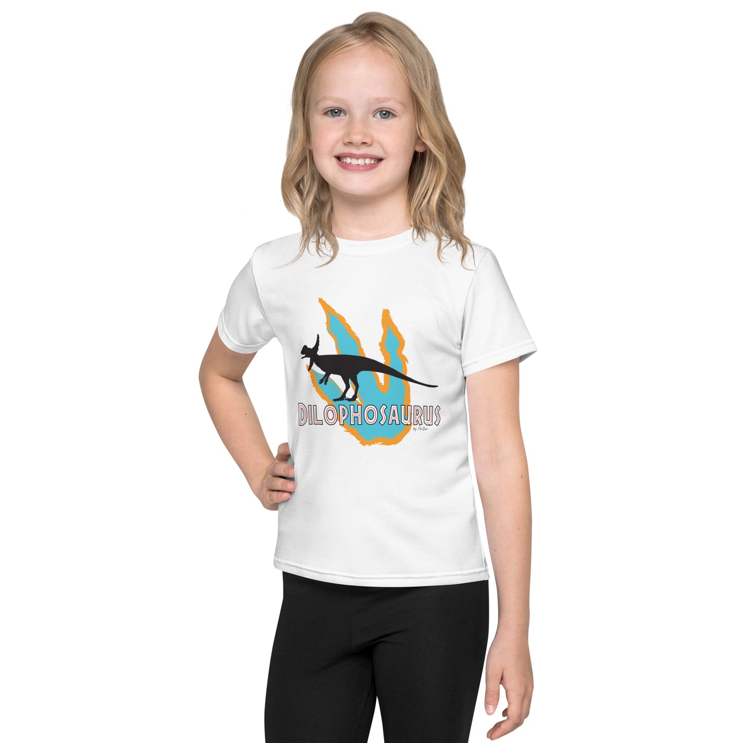 T-shirt Enfant - JP Collection "Dilophosaurus trace"