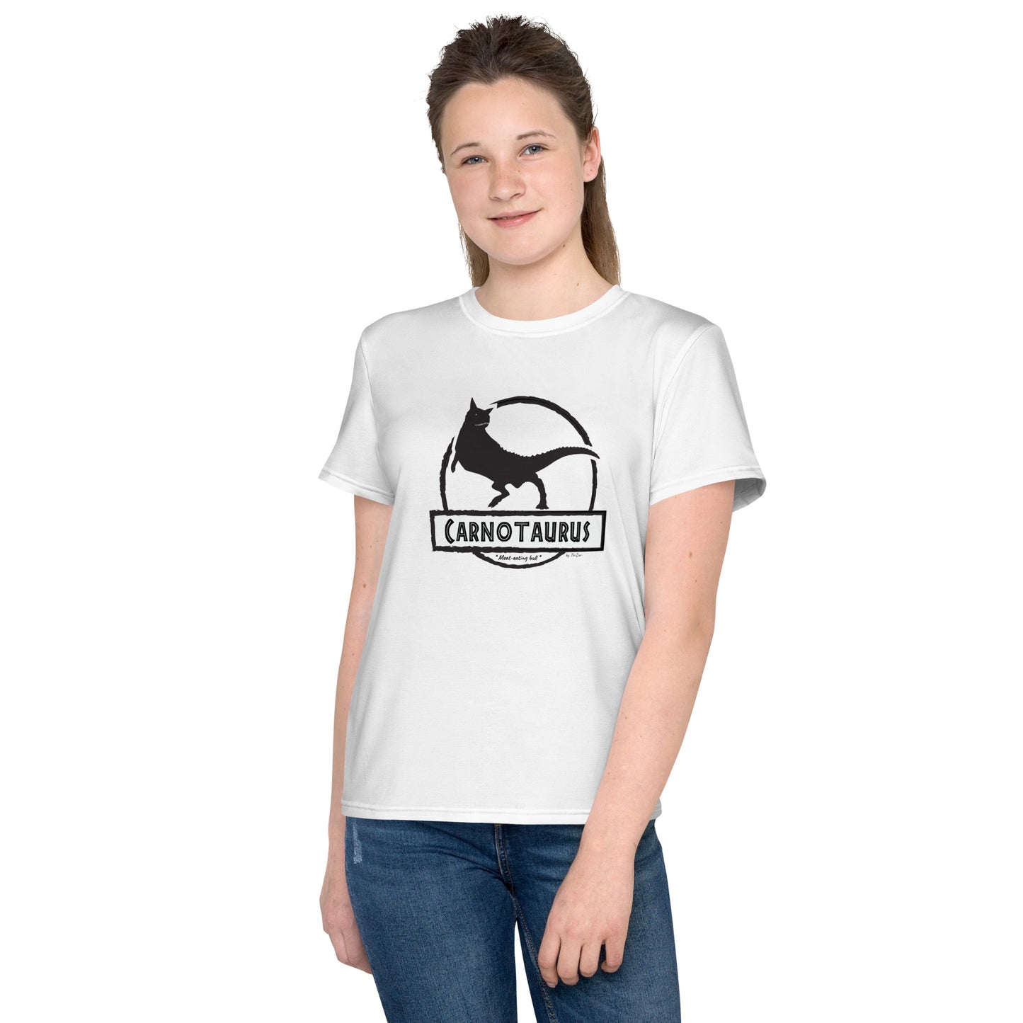 T-shirt Youth - JP Collection "Carnotaurus" (En)
