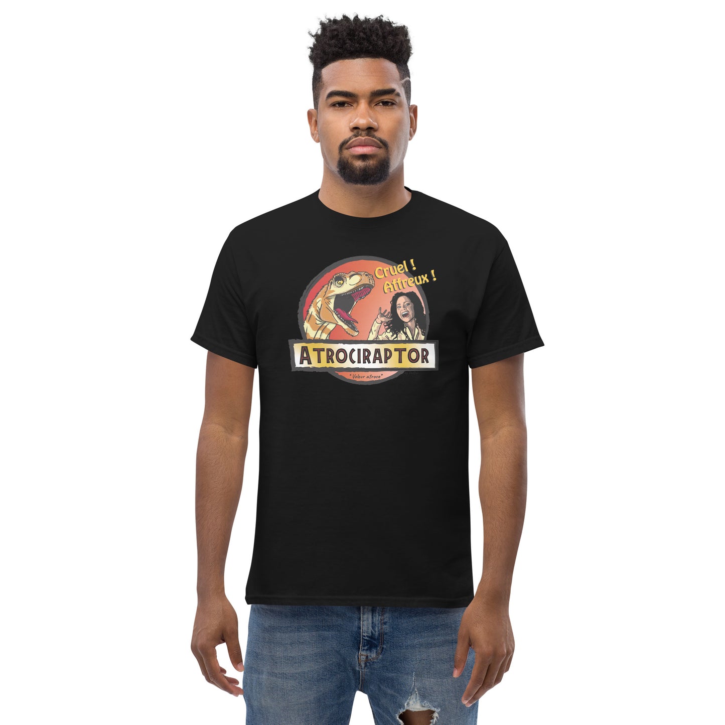 T-shirt Homme - JP Collection "Atrociraptor" (Fr)