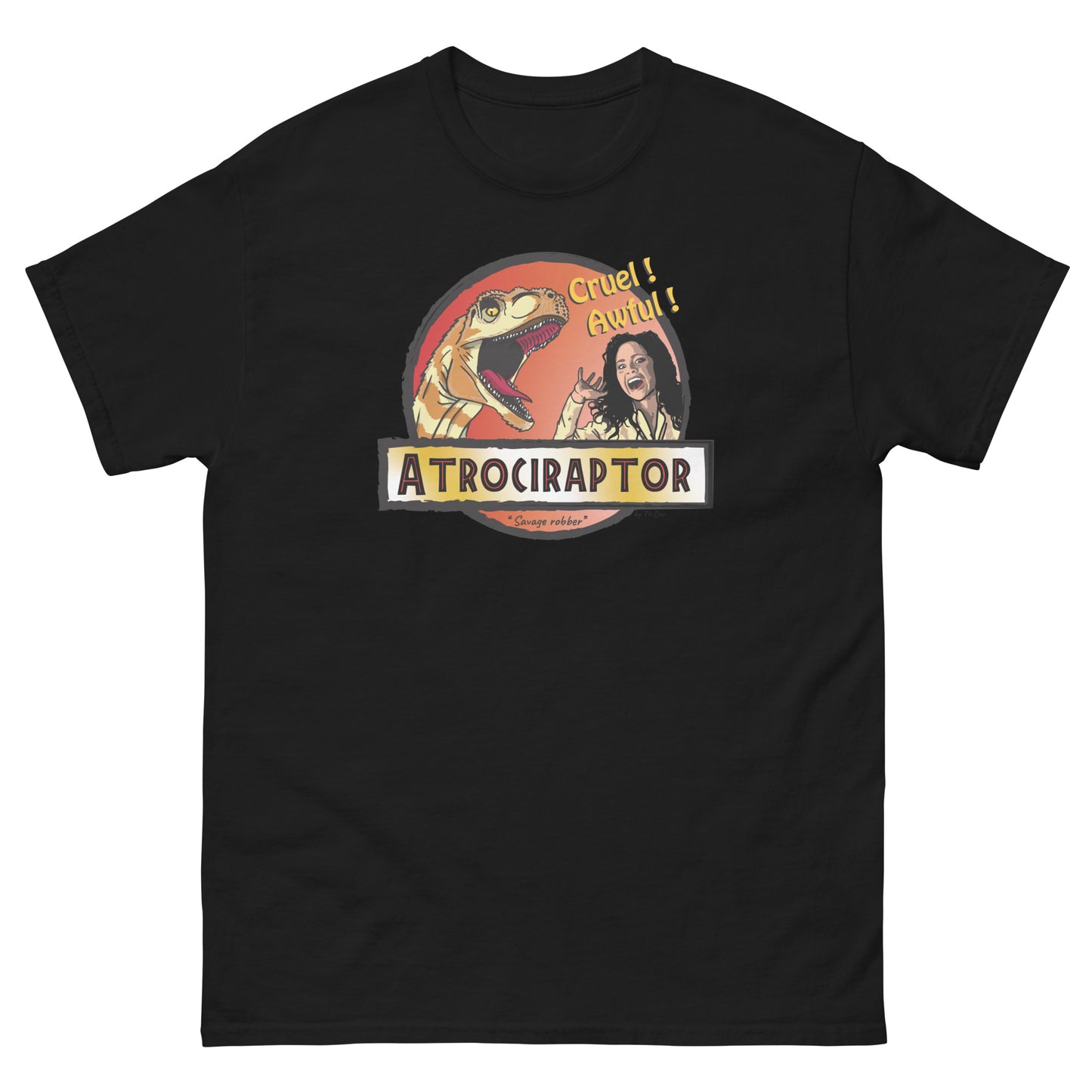 T-shirt Men - JP Collection "Atrociraptor" (En)