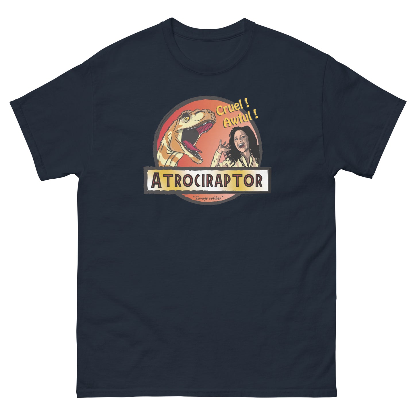 T-shirt Men - JP Collection "Atrociraptor" (En)