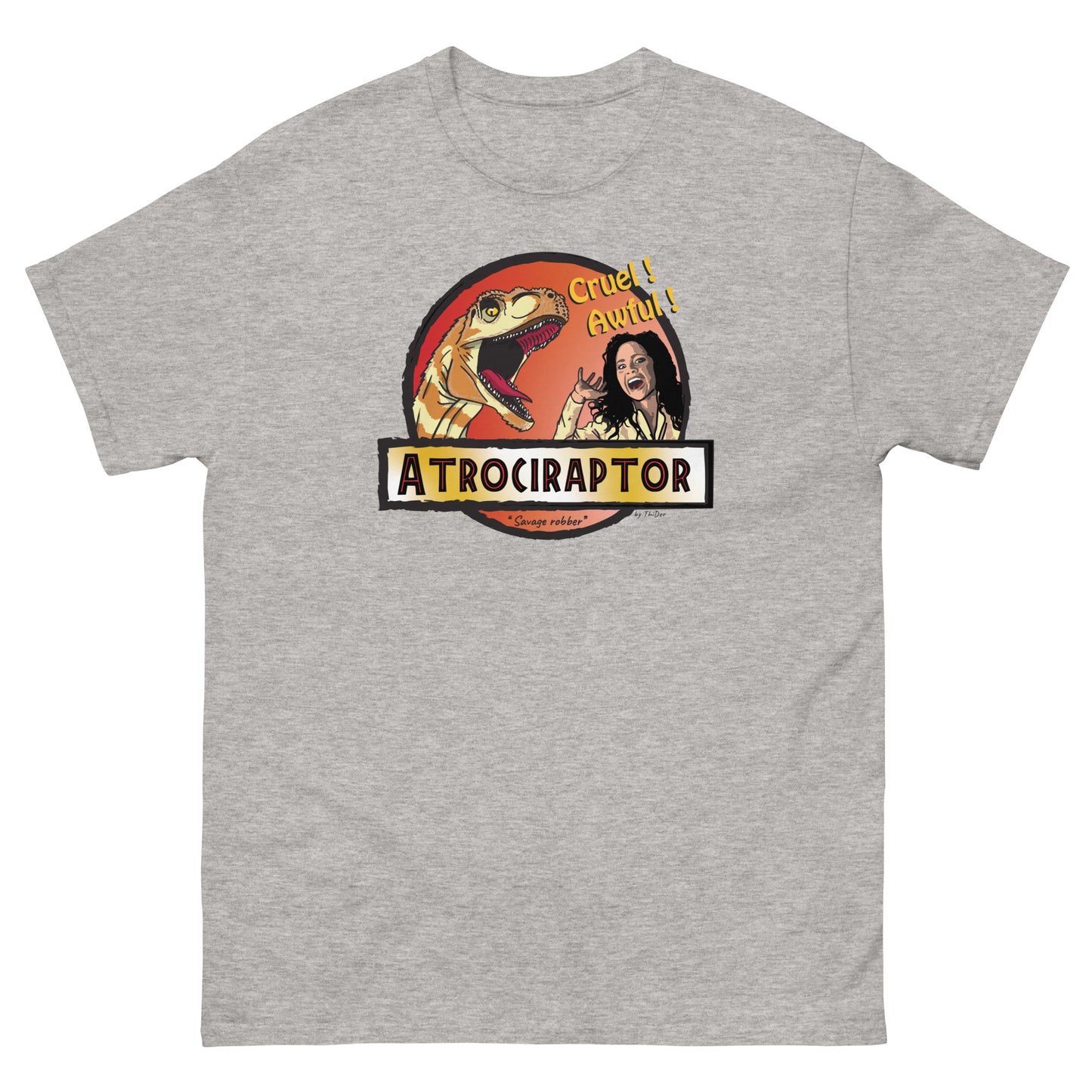 T-shirt Men - JP Collection "Atrociraptor" (En)