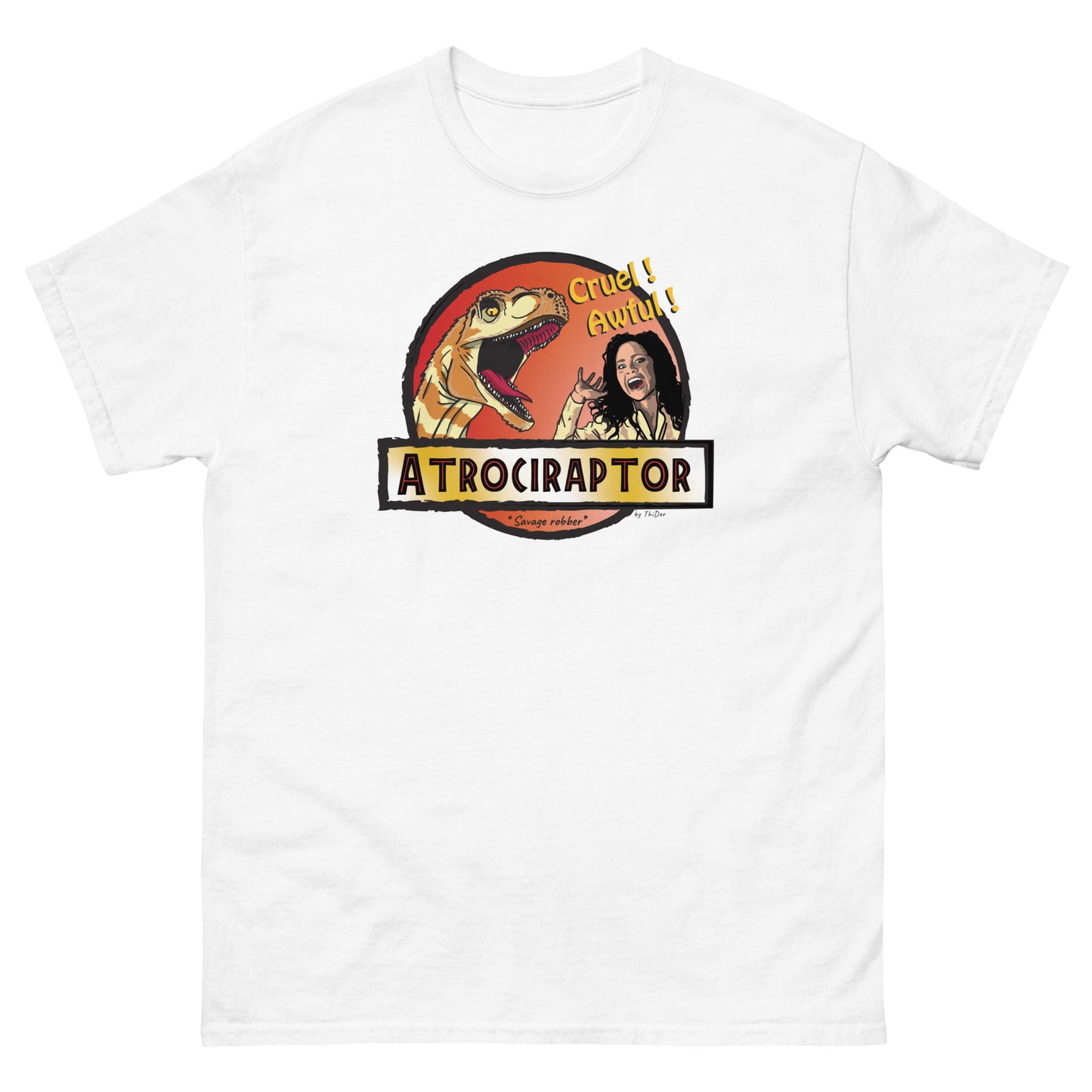 T-shirt Men - JP Collection "Atrociraptor" (En)