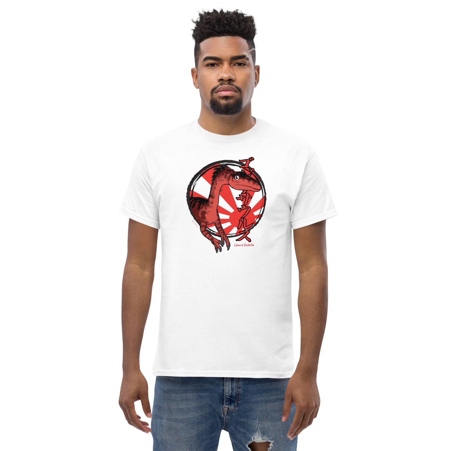 T-shirt Homme - Jurassic Fan "Gojirasaurus"