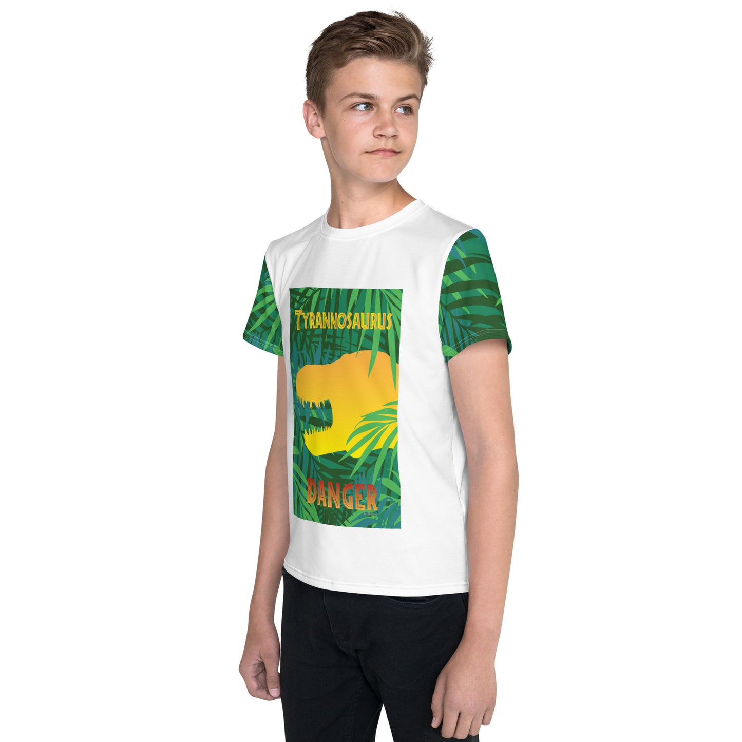 T-shirt Ado - Wild dinos "Tyrannosaurus"